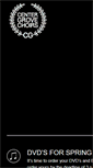 Mobile Screenshot of centergrovechoirs.org